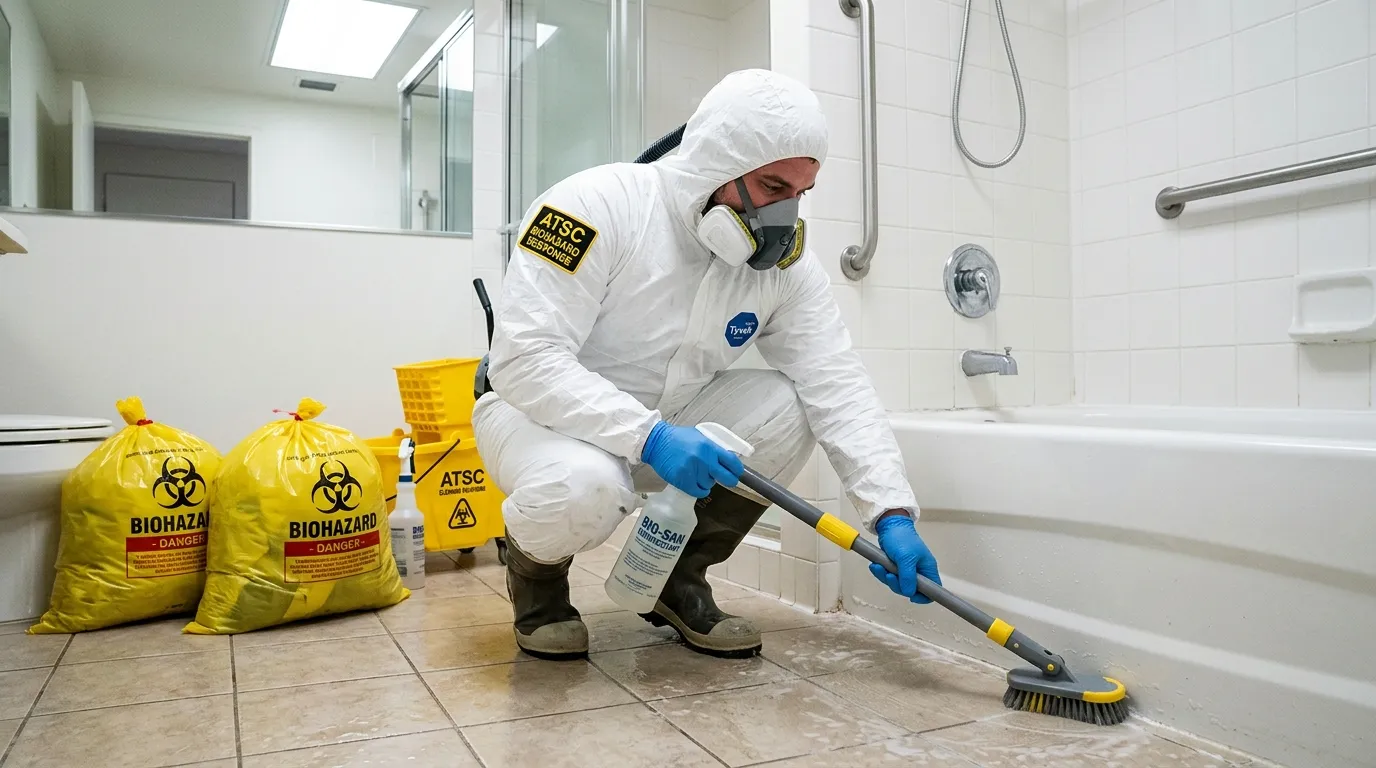 Decontamination equipment deployed for Blood Cleanup in Tavares